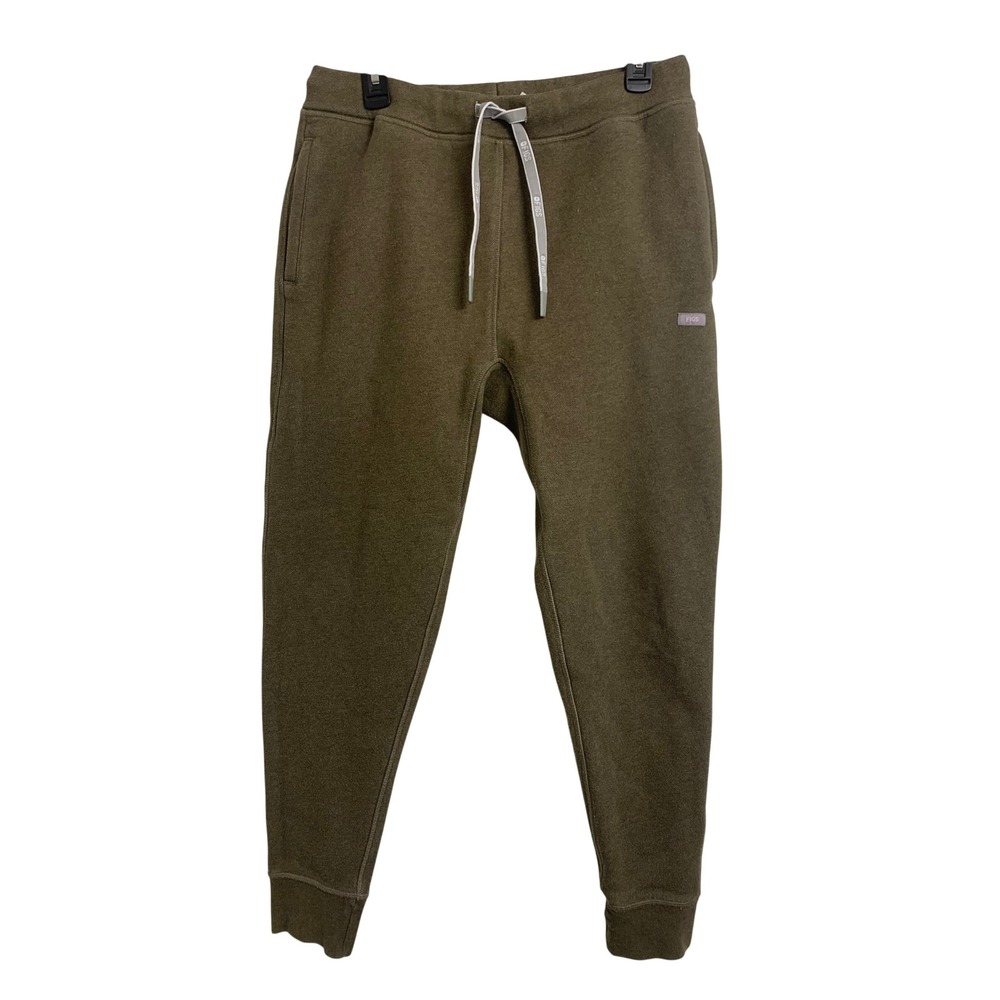 FIGS  Off-Shift Jogger Olive Green Fleece Sweatpants  Medium
